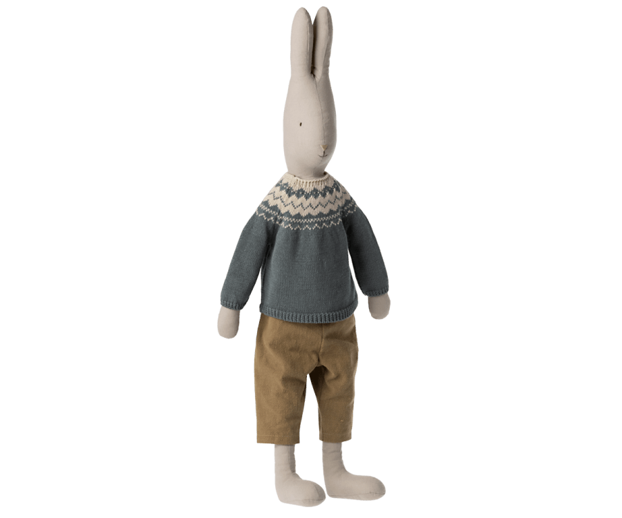 Jucarie textila Rabbit Size 5 Maileg - Pants and Knitted Sweater