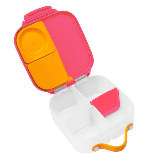 Lunchbox mini compartimentat B.Box - Roz/Portocaliu