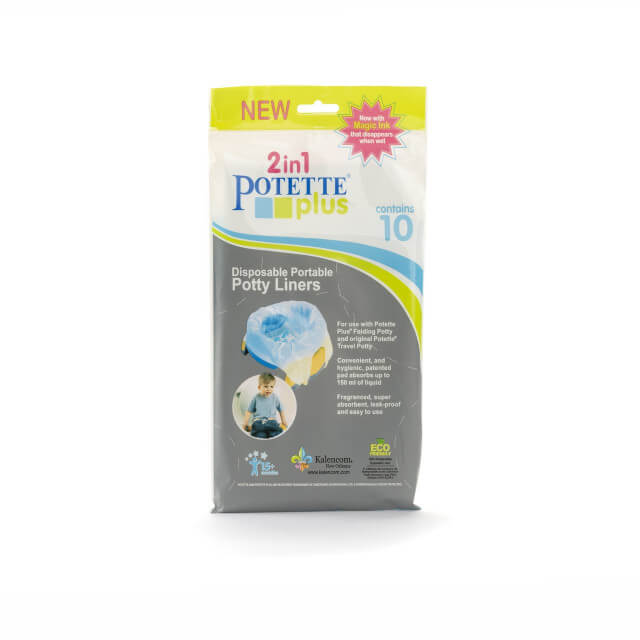 Set 10 pungi biodegradabile de unica folosinta Potette Plus