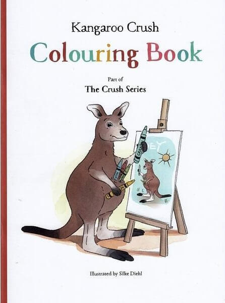 Carte de colorat Kangaroo Crush - The Crush Series