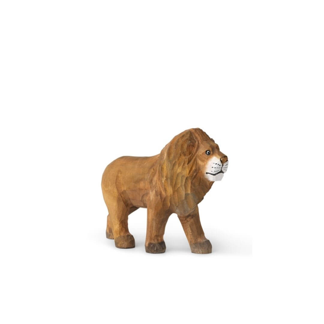 Figurina din lemn Ferm Living - Lion