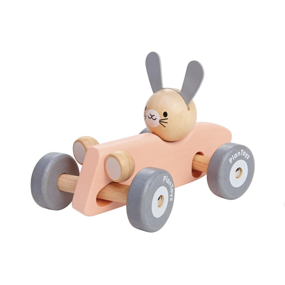 Masina de curse PLAN TOYS - Bunny