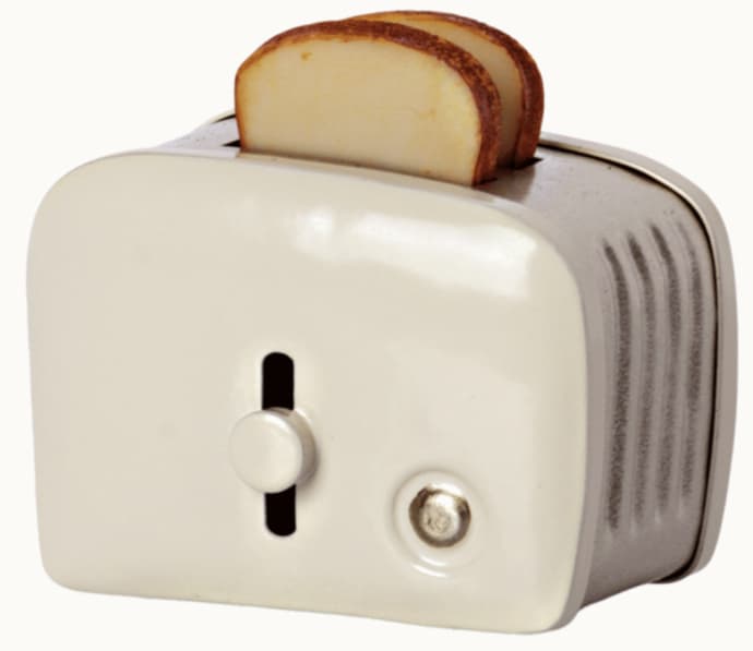 Toaster mini de jucarie Maileg - Off White