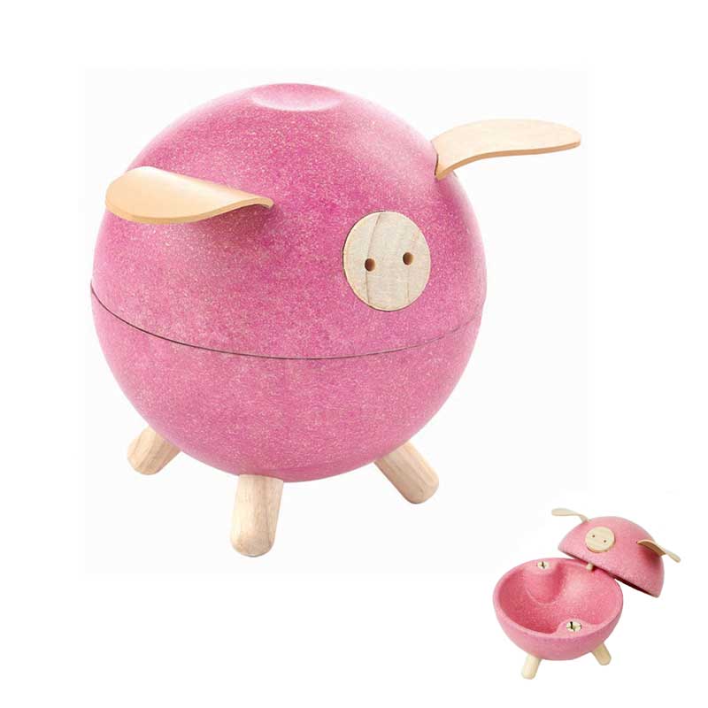 Pusculita Piggy PLAN TOYS - Pink