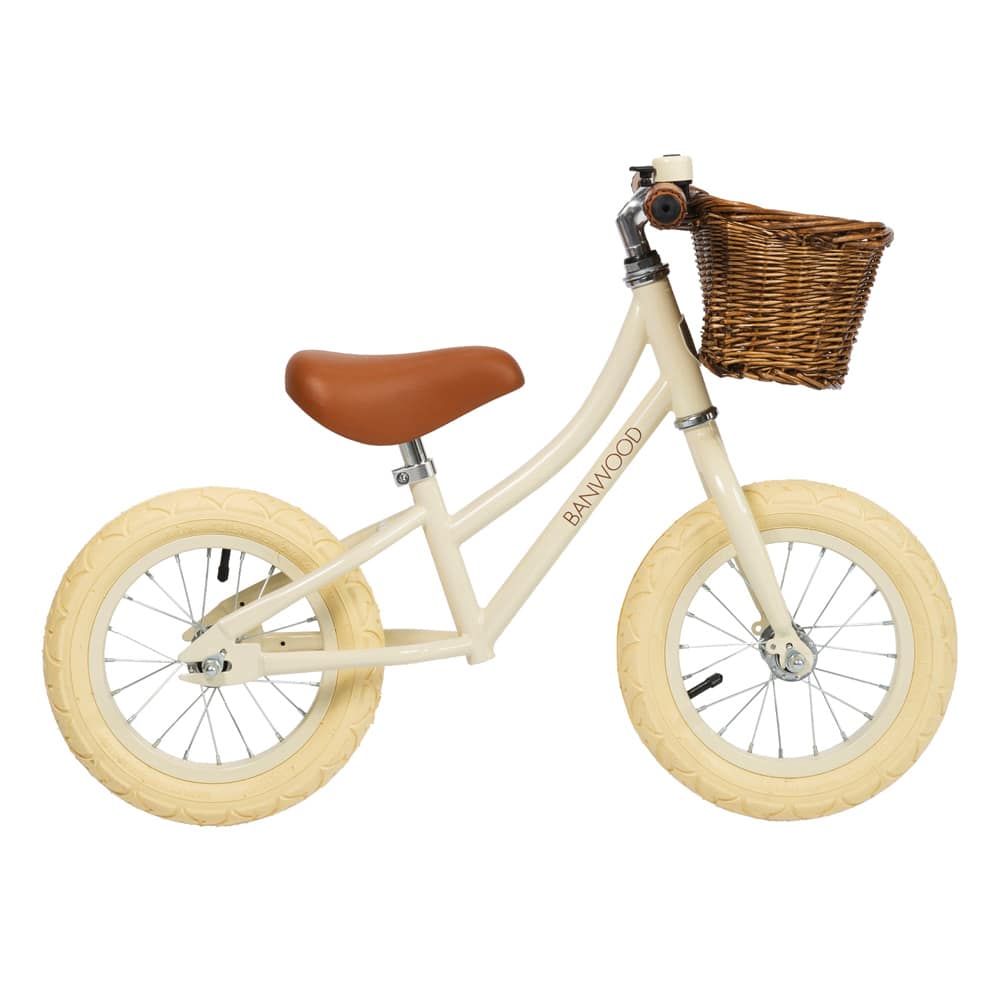 Bicicleta echilibru 12'' BANWOOD - Cream