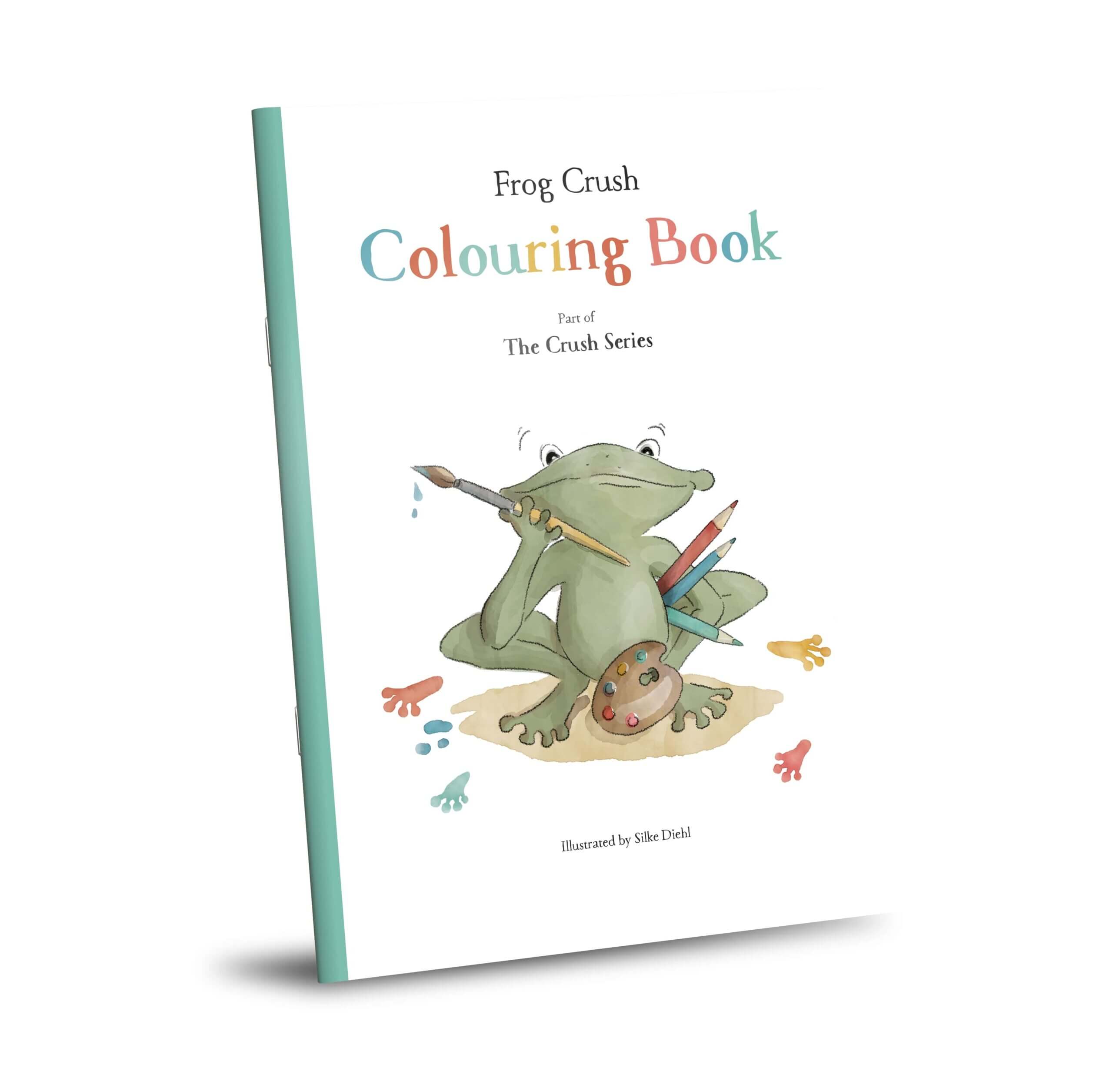 Carte de colorat Frog Crush - The Crush Series