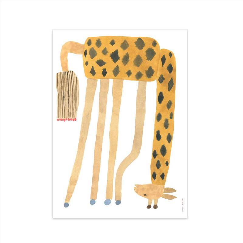 Poster Girafa Noah OYOY Living - Multi