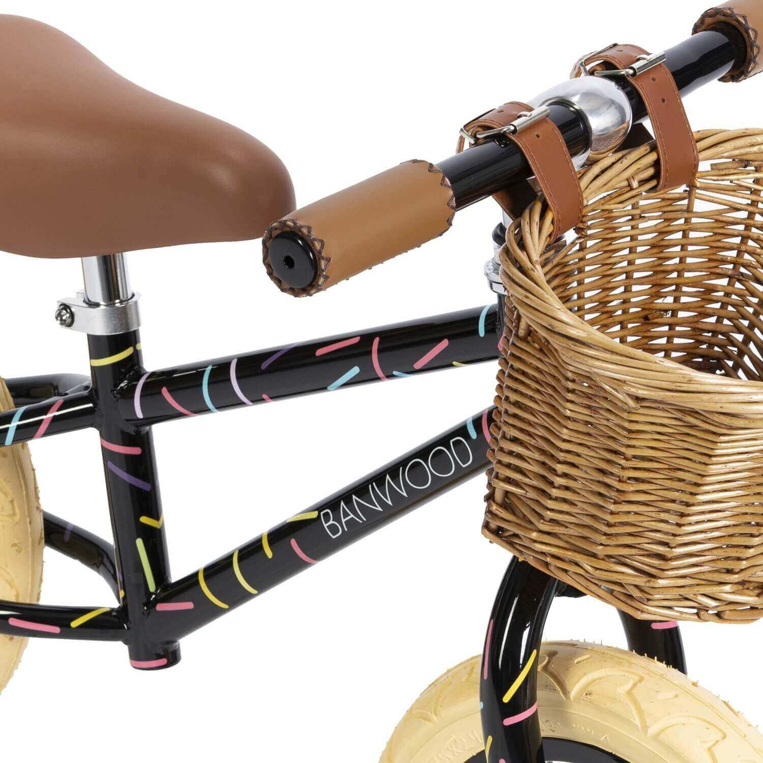 Bicicleta echilibru 12'' BANWOOD x MAREST - Allegra Black