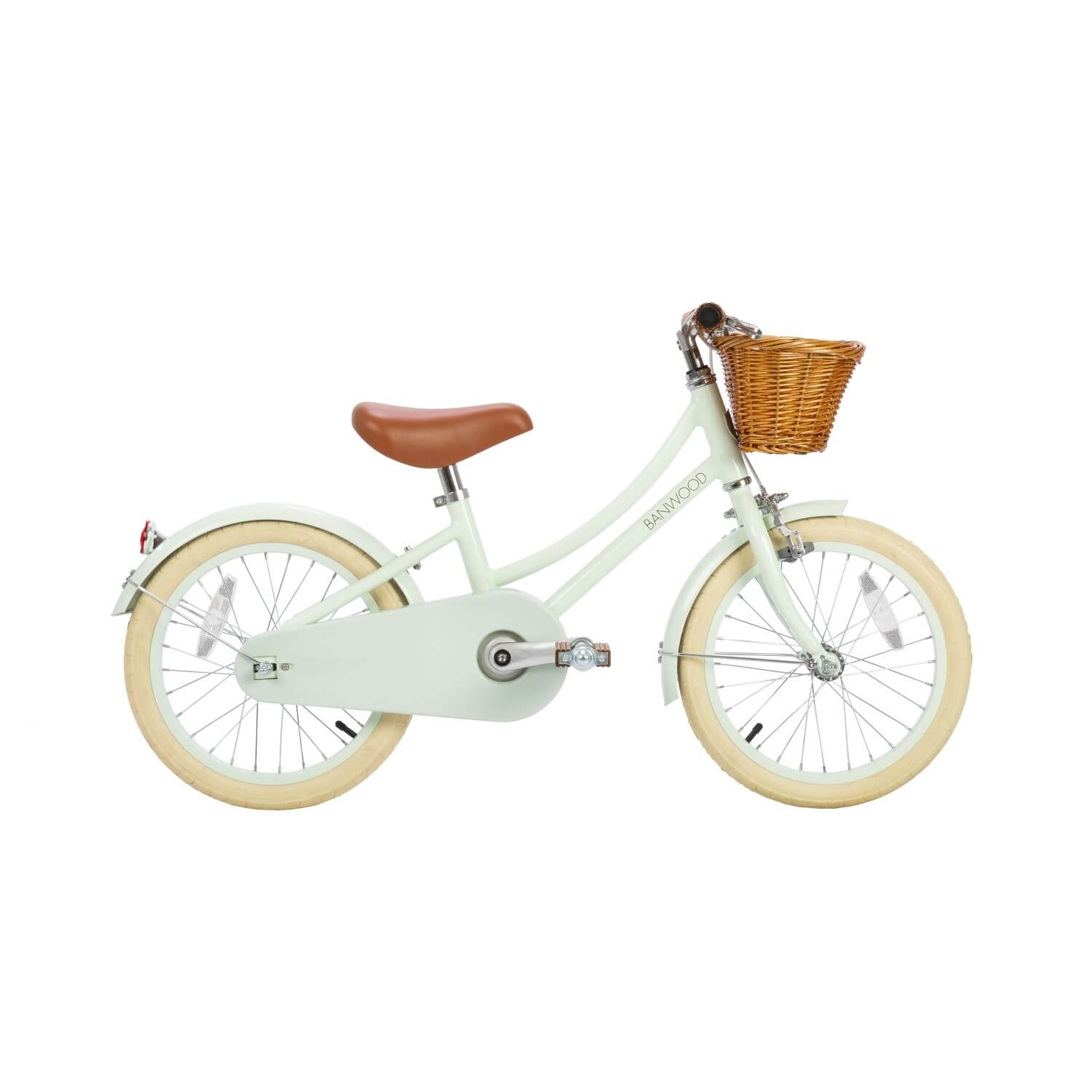 Bicicleta 16" cu pedale BANWOOD - Pale Mint