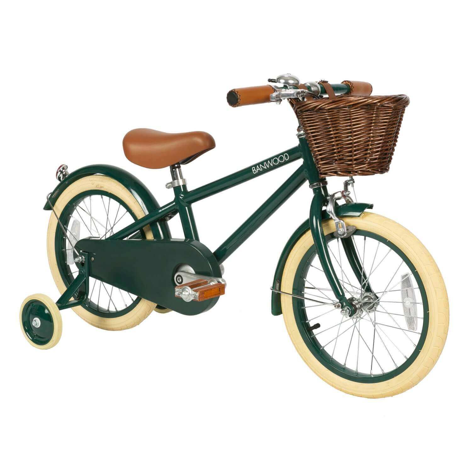 Bicicleta 16" cu pedale BANWOOD - Green