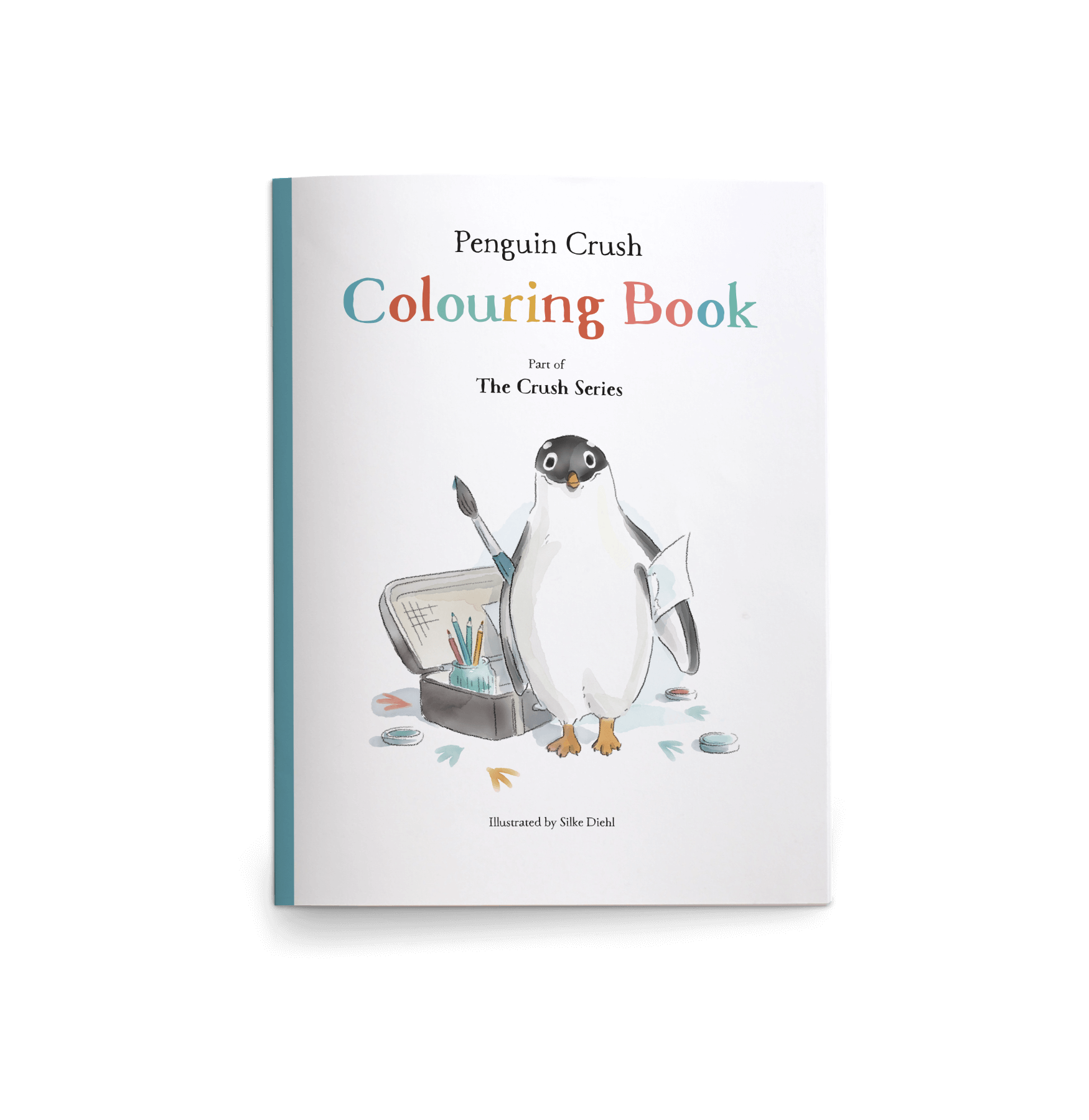 Carte de colorat Penguin Crush - The Crush Series