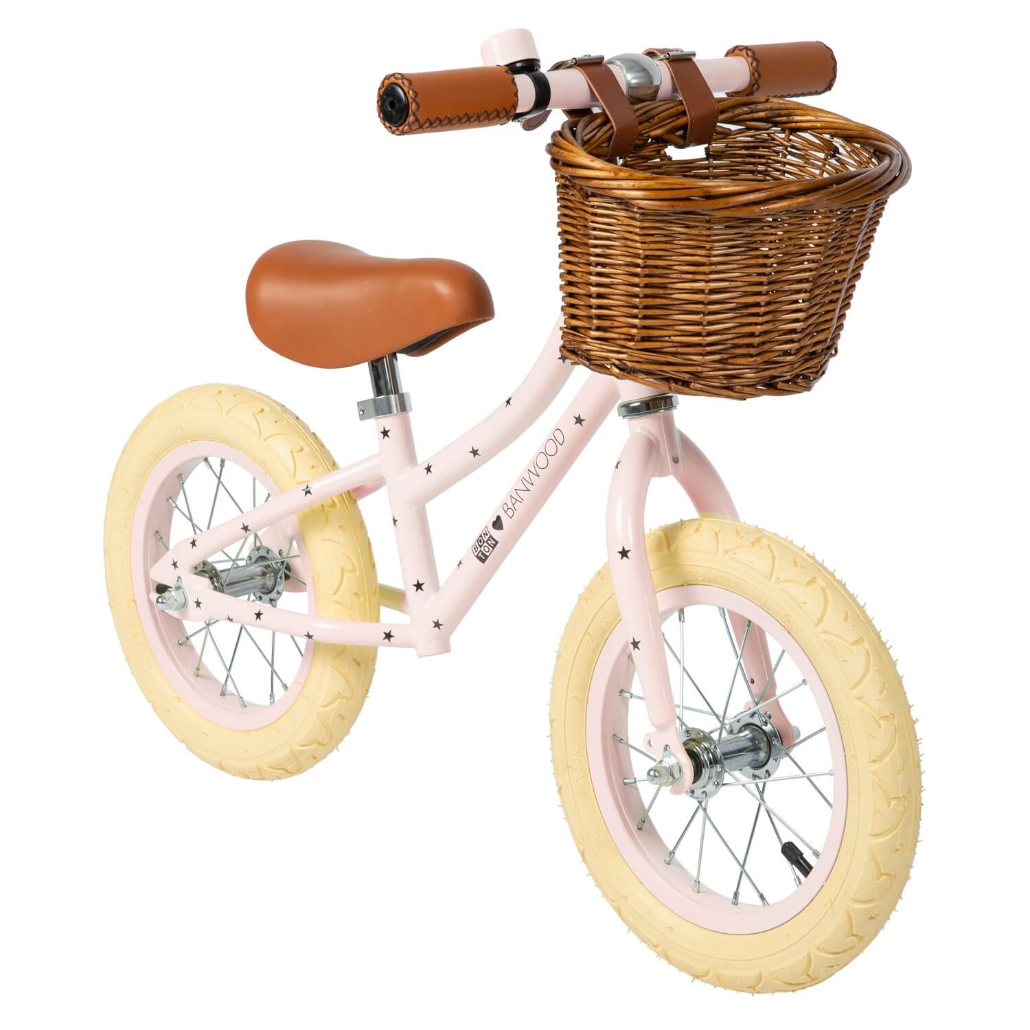 Bicicleta echilibru 12” BANWOOD – Bonton Pink