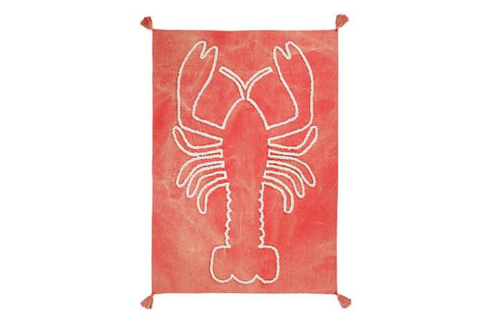 Decoratiune de perete Giant Lobster Lorena Canals – Brick Red