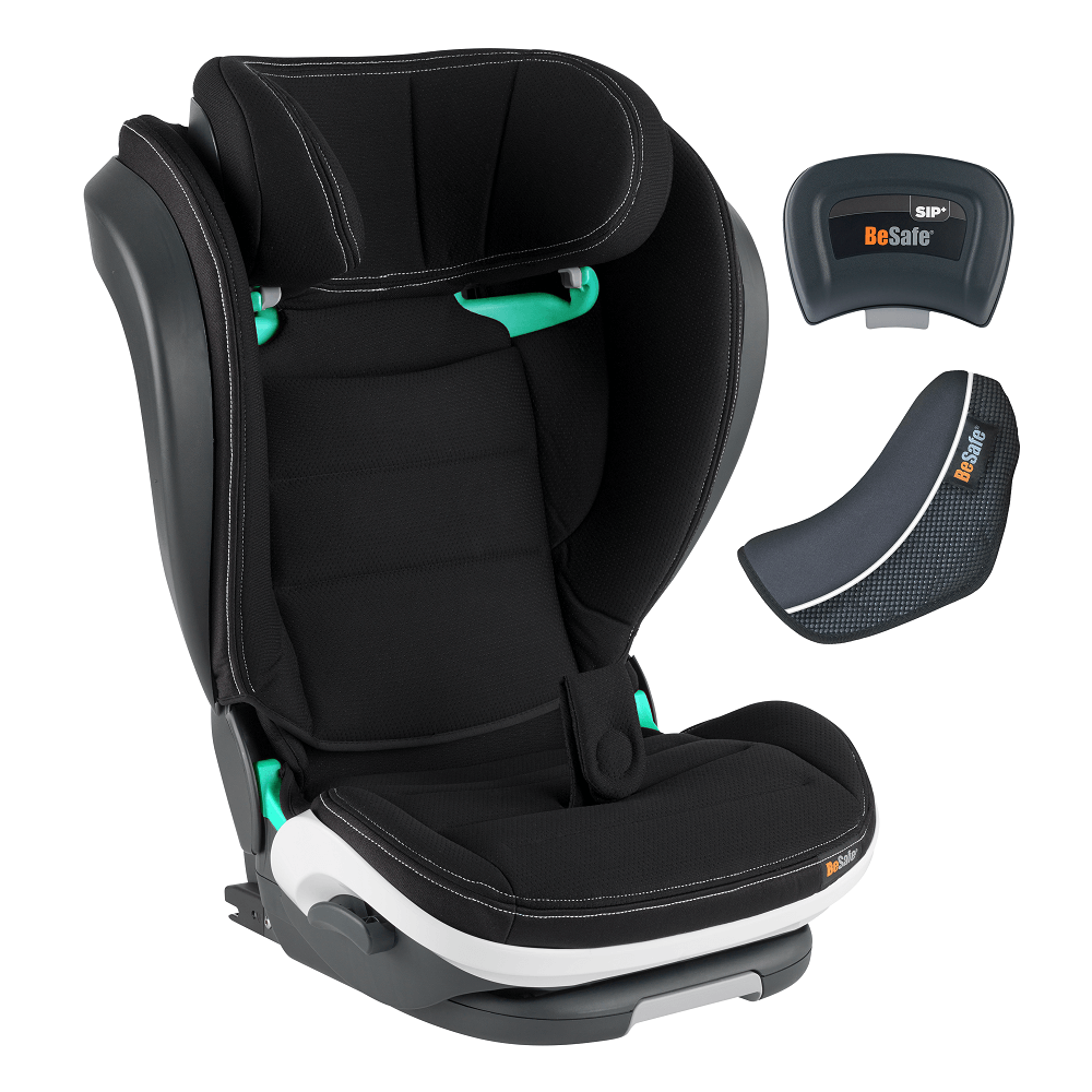 Scaun auto pentru copii BeSafe iZi Flex Fix i-Size 100-150 cm – Premium Car Interior Black