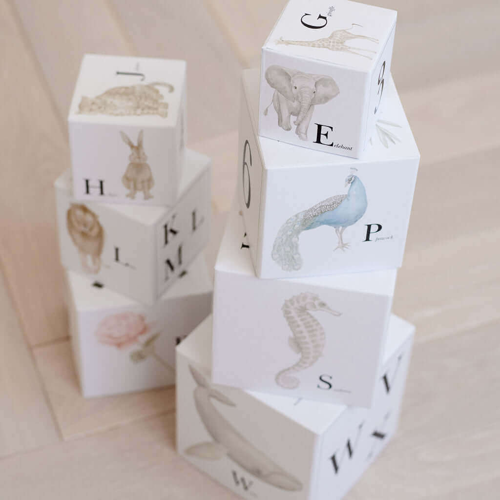 Stacking Boxes Cam Cam - Alphabet Animals