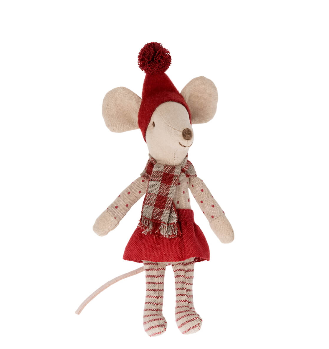 Jucarie textila Christmas Mouse Maileg – Big Sister