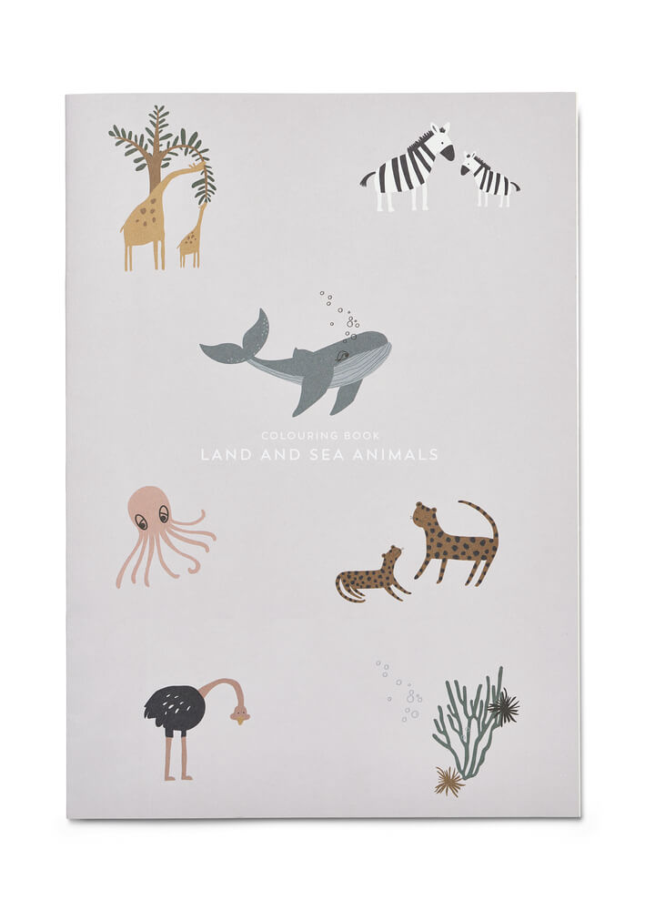 Carte de colorat Odell Liewood - Sea Creature All Together Mix