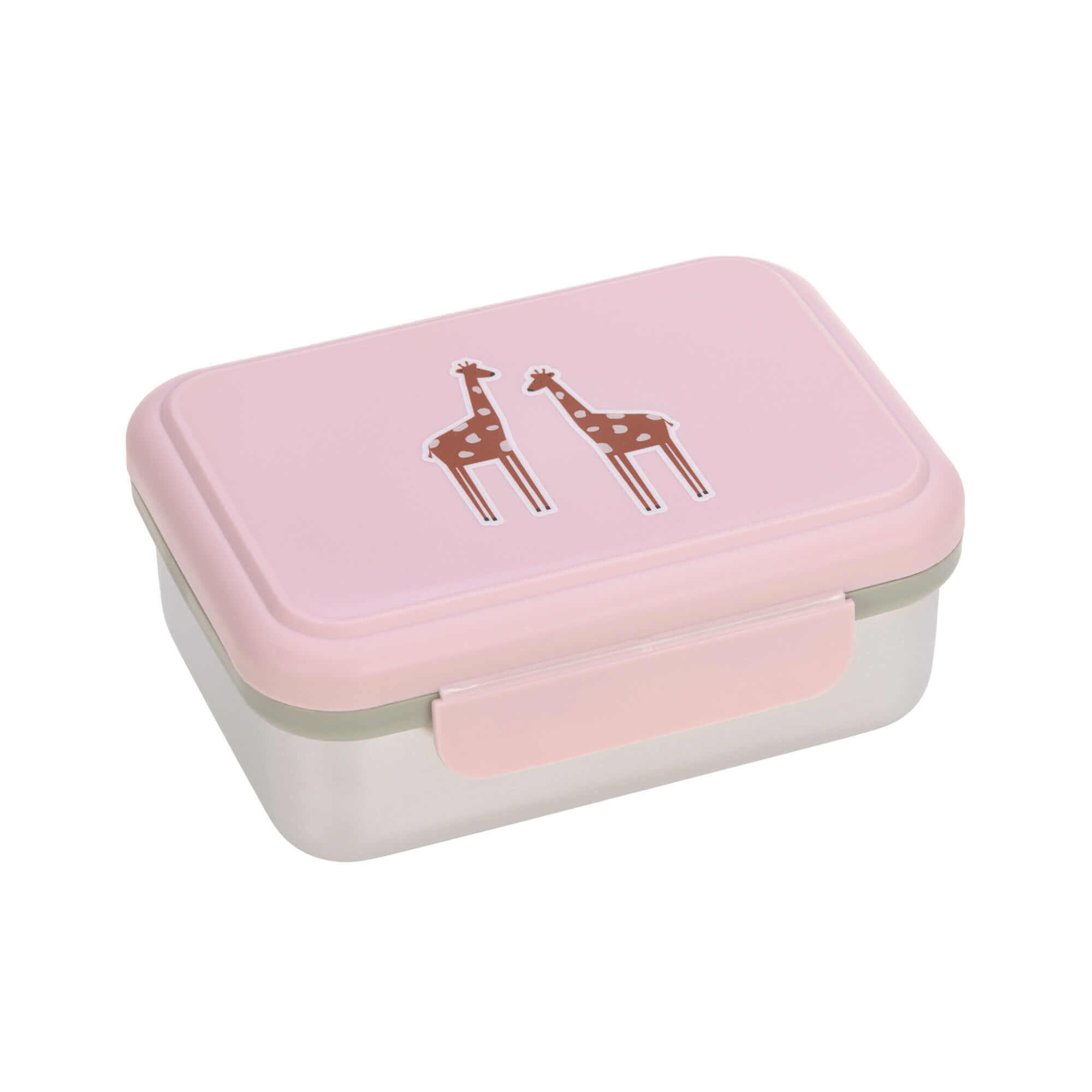 Lunchbox din otel inoxidabil Lassig – Safari Giraffe