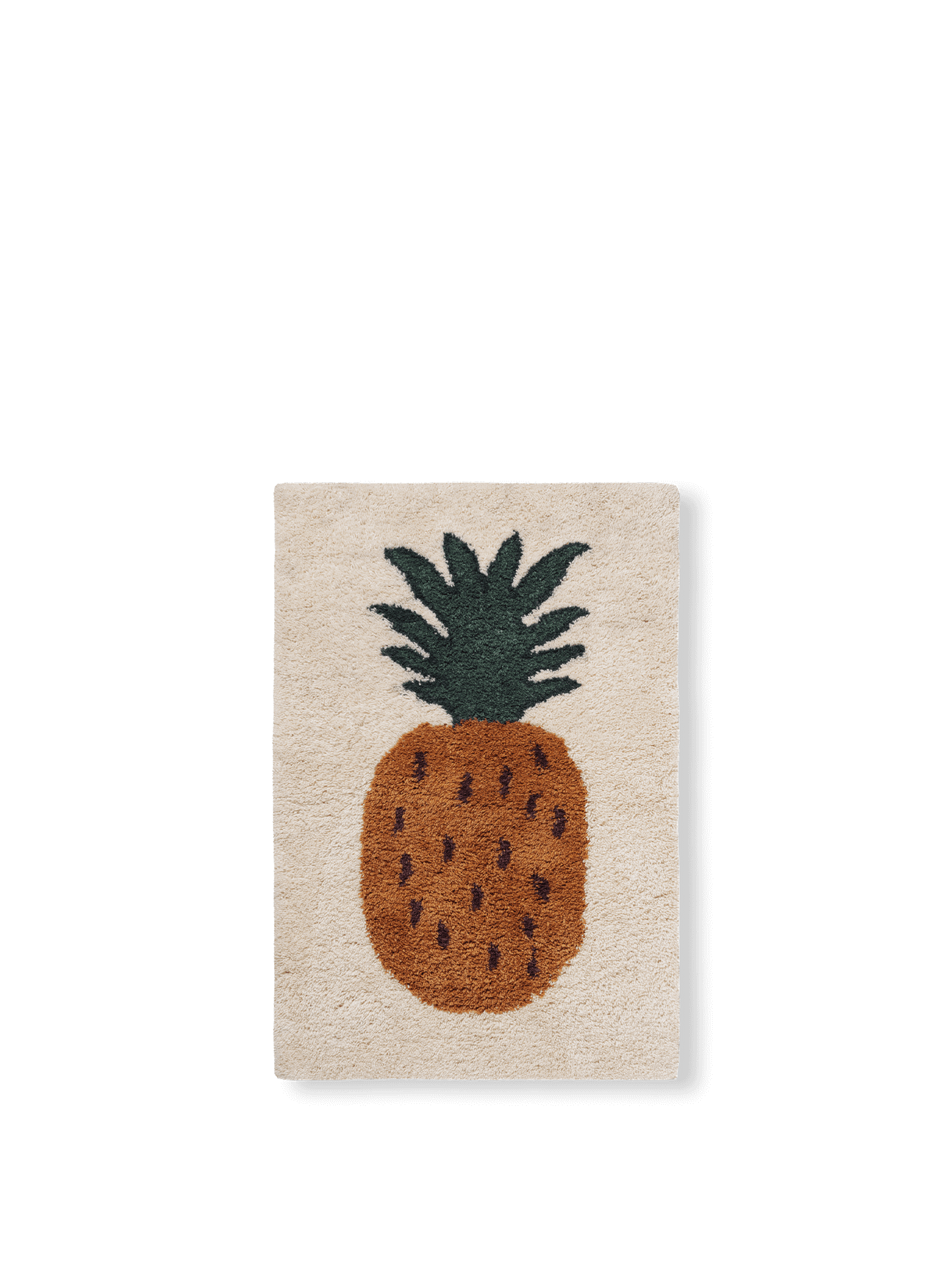 Covor Fruiticana Tufted S Ferm Living - Pineapple