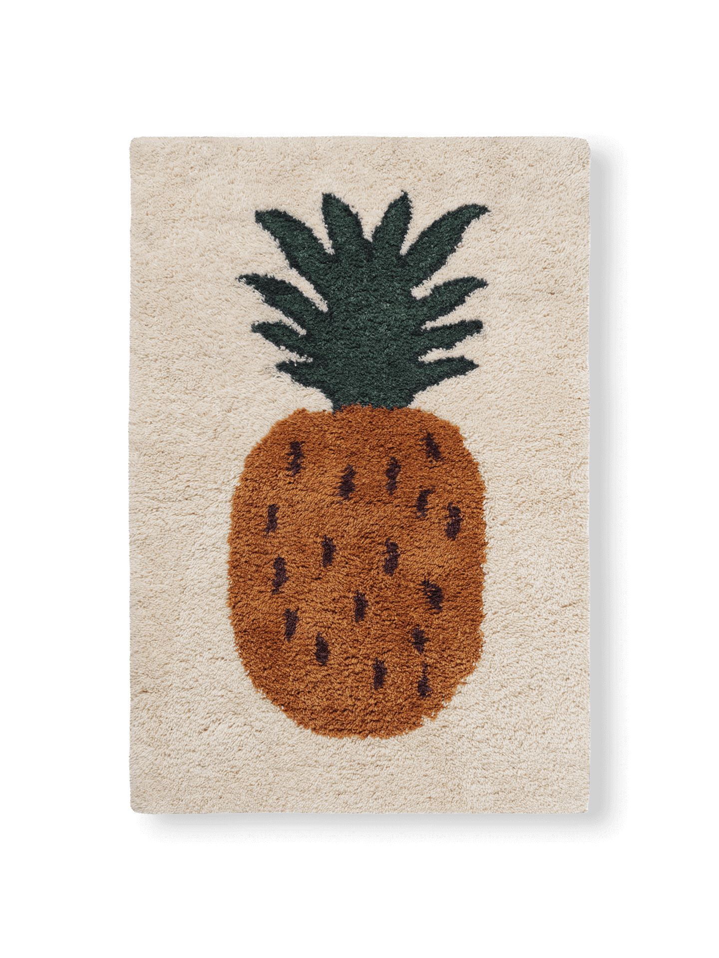 Covor Fruiticana Tufted L Ferm Living - Pineapple