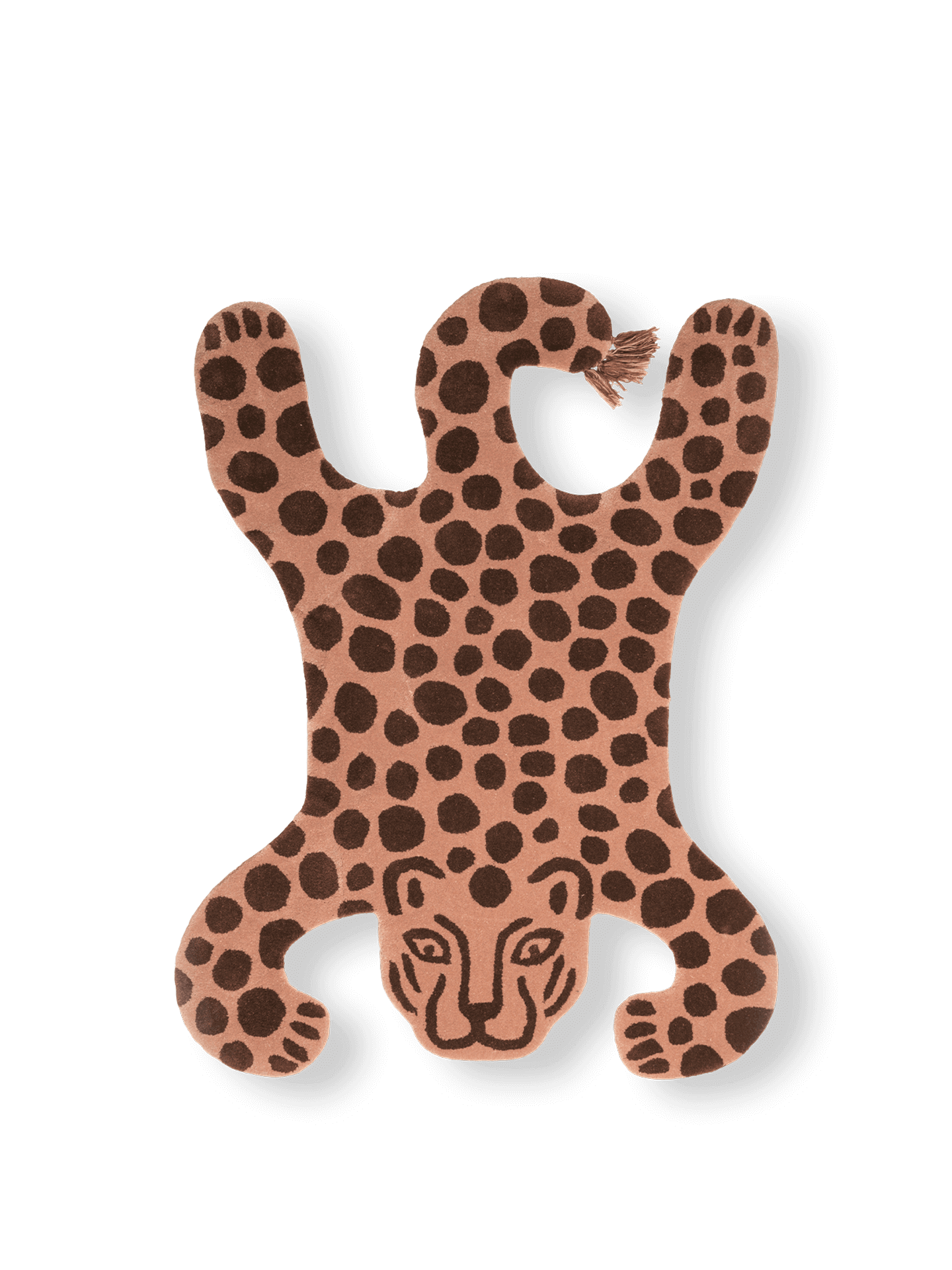 Covor Safari Tufted Ferm Living - Leopard