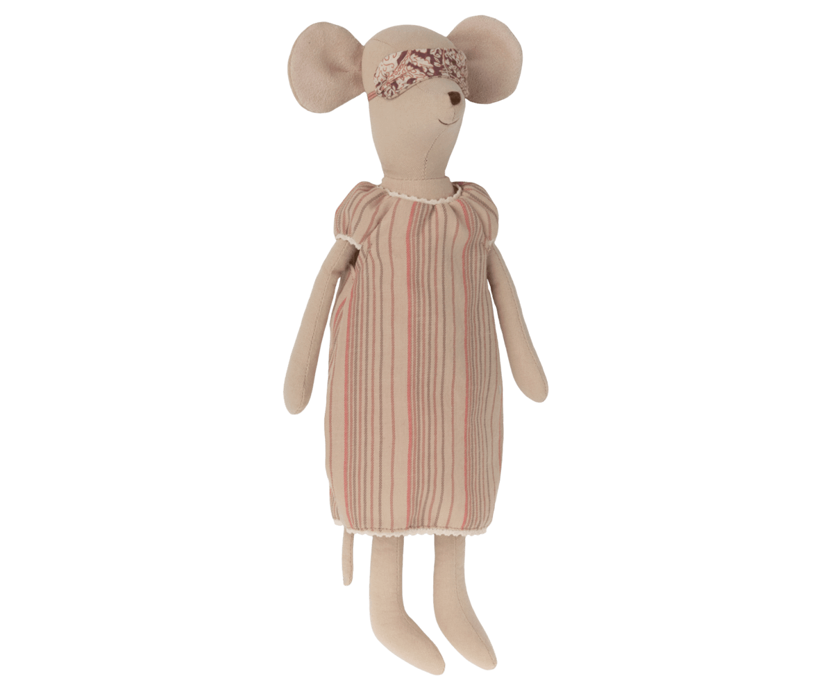 Jucarie textila Medium Mouse Maileg - Nightgown