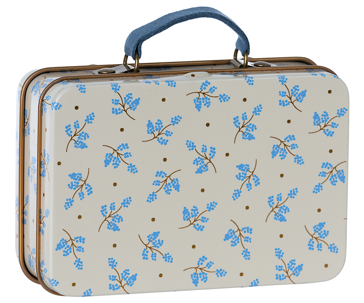 Suitcase pentru soriceii Maileg – Madelaine Blue