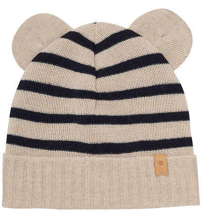 Caciula Ears Stripe Huttelihut - Dark Navy