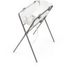 Cadita pliabila pentru bebelusi 0-4 ani + suport metalic pliabil Stokke® Flexi Bath® – Sandy Beige