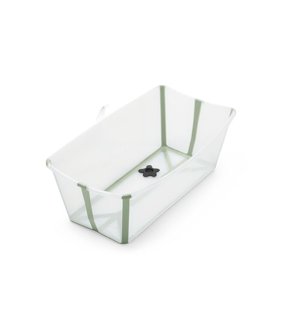 Cadita pliabila pentru bebelusi 0-4 ani Stokke® Flexi Bath® - Transparent Green