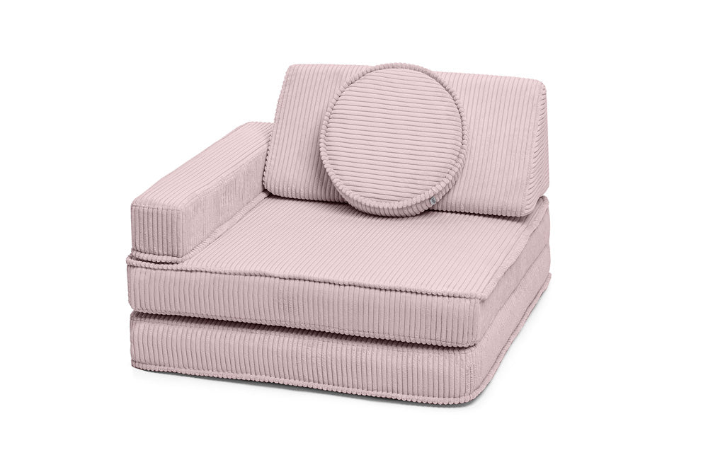 Fotoliu modular pentru copii Original Corduroy Shappy - Candy