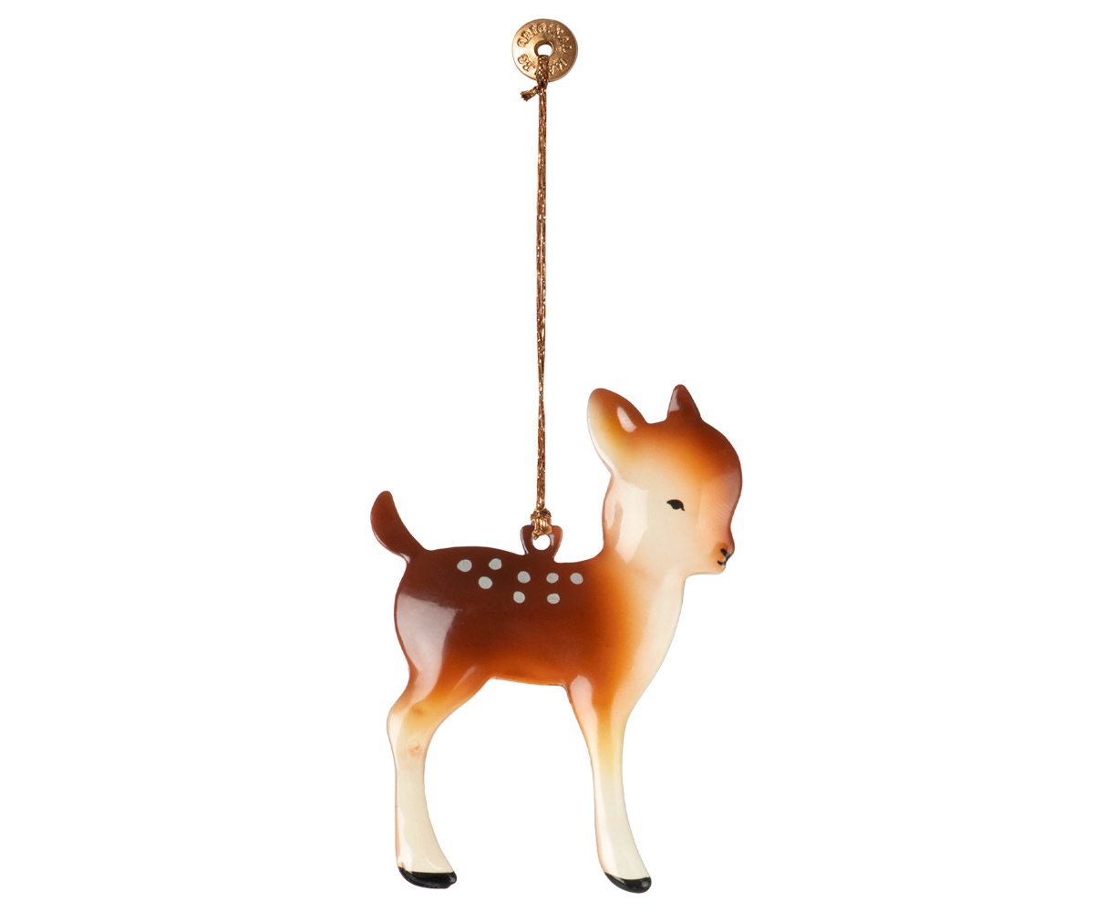 Ornament metalic pentru brad Small Bambi Maileg