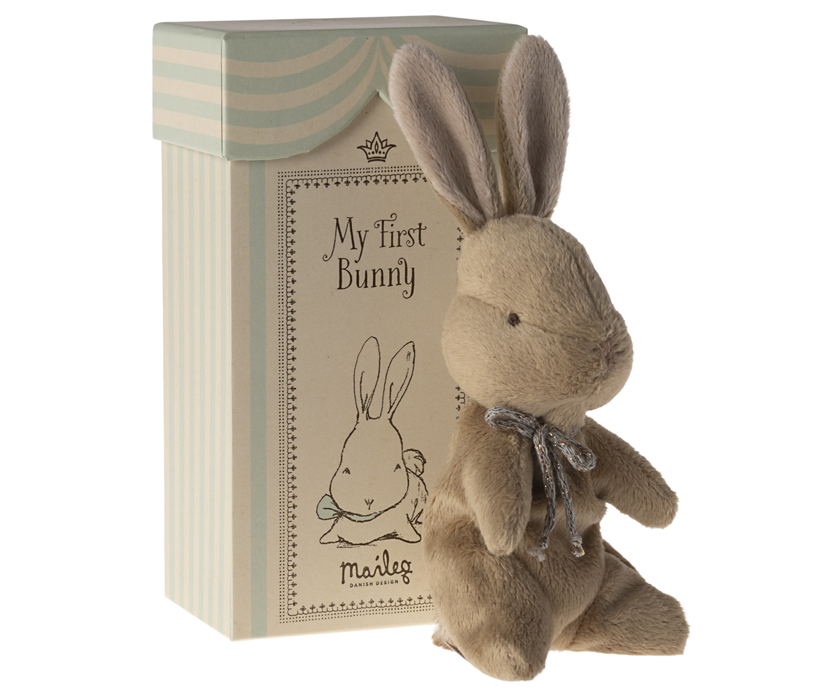 Jucarie textila My First Bunny Maileg – Brown