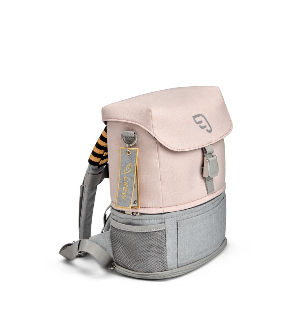 Rucsac extensibil JetKids by Stokke Crew Backpack - Pink Lemonade