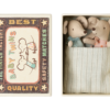 Jucarie textila Twins Baby Mice in Matchbox Maileg