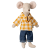 Jucarie textila Dad Mouse Maileg