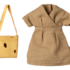 Set haine Dress and Bag Mum Mouse Maileg