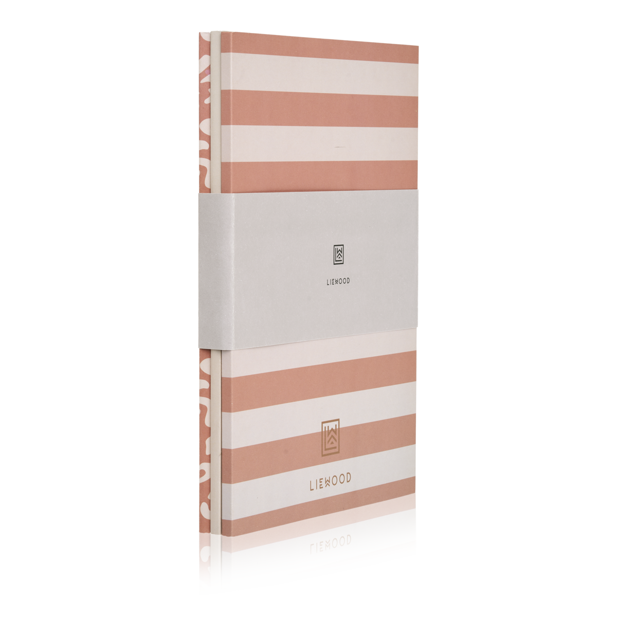 Set 3 notebook-uri Sidney Liewood - Peach/Leo Mix