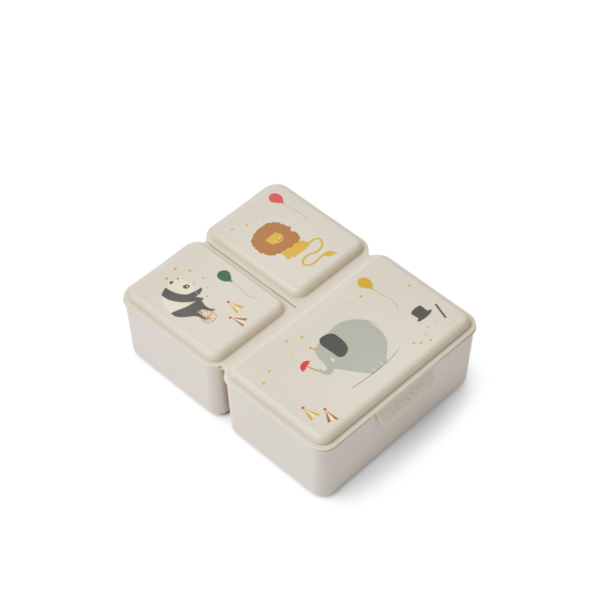 Lunchbox compartimentat Driss Liewood – Circus/Sandy