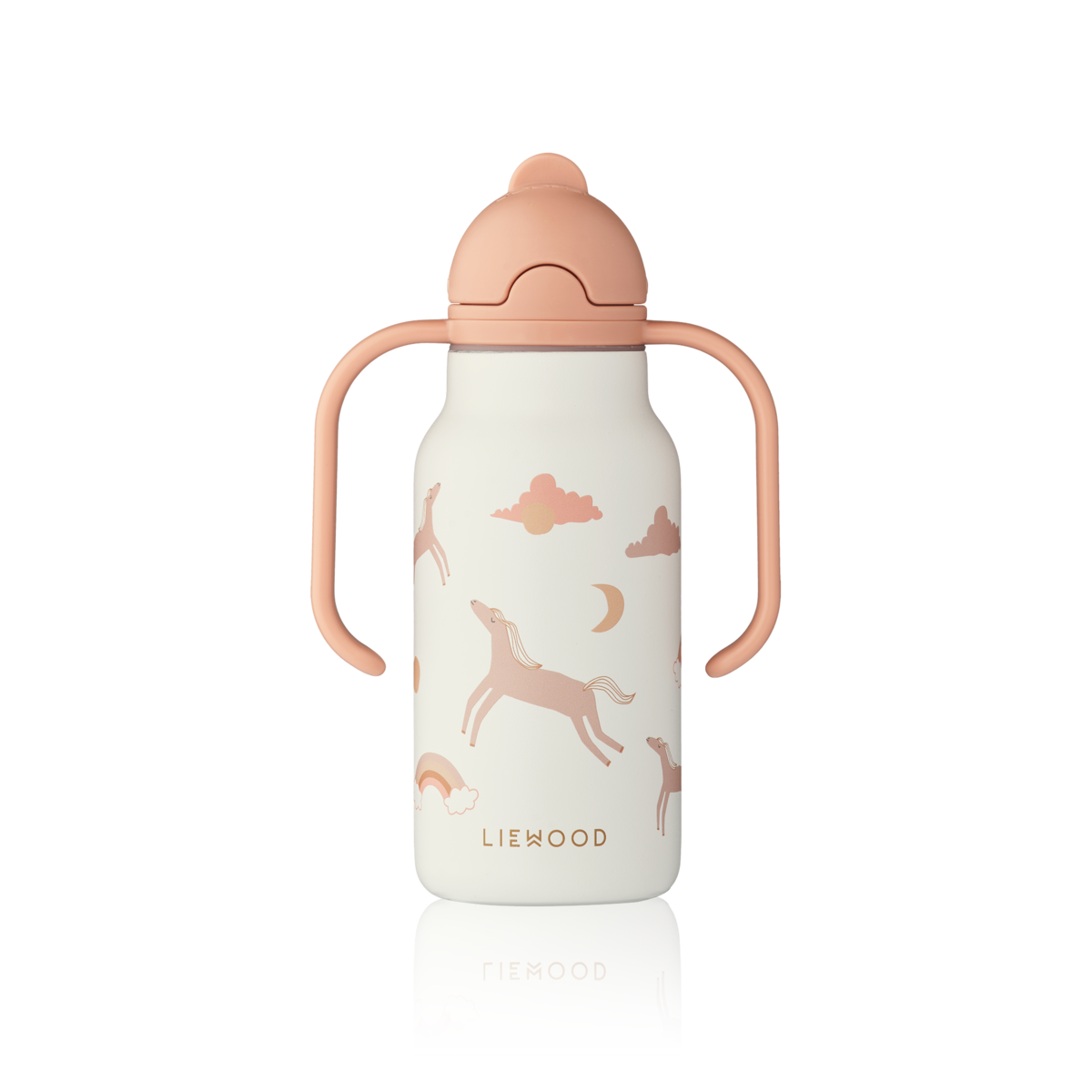 Sticla cu pai Kimmie Liewood – Dream/Ecru