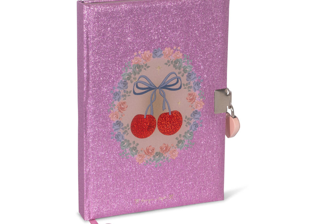 Jurnal pentru copii Konges Slojd – Cherry Glitter