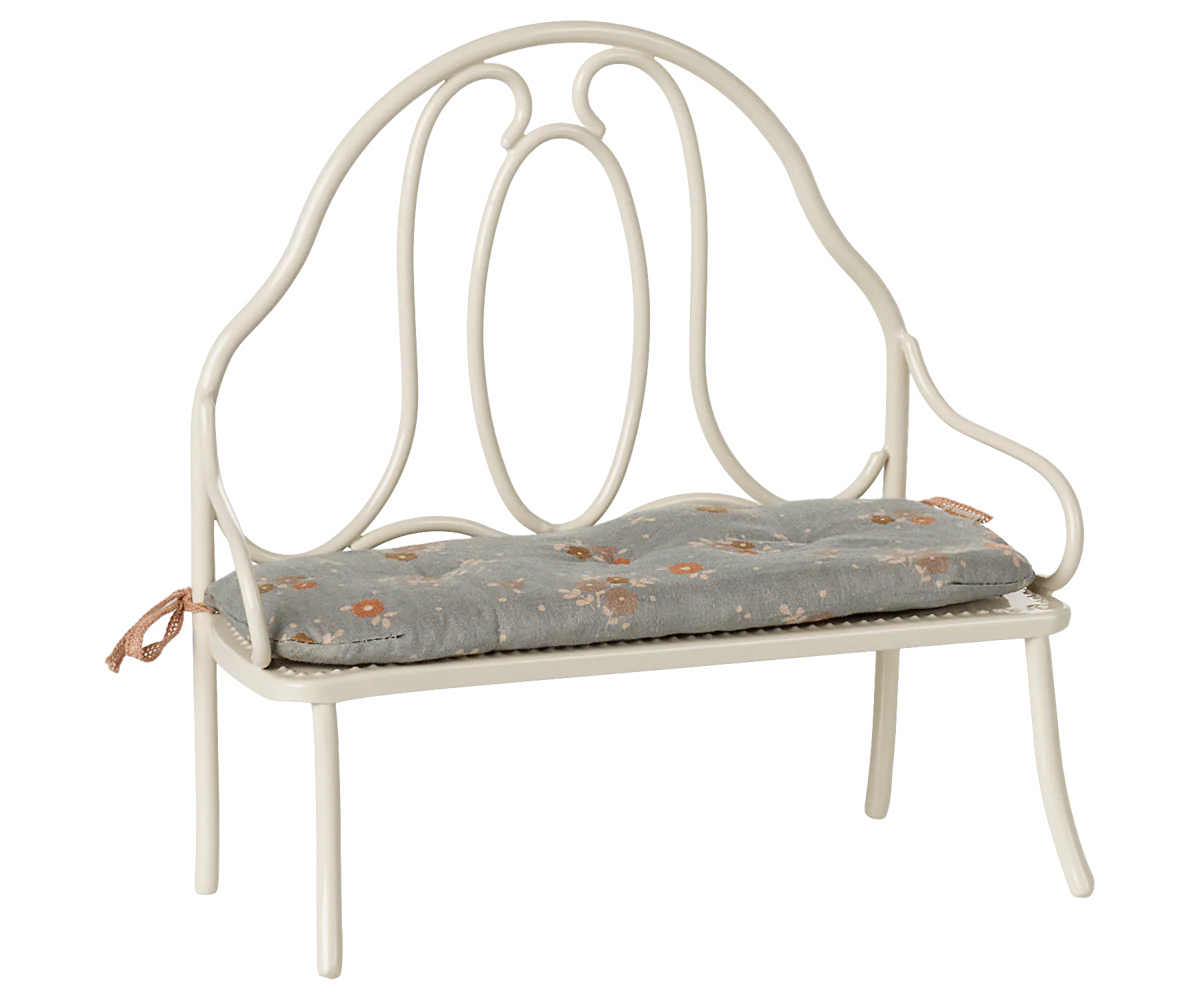 Bancuta vintage pentru soriceii Maileg – Off White