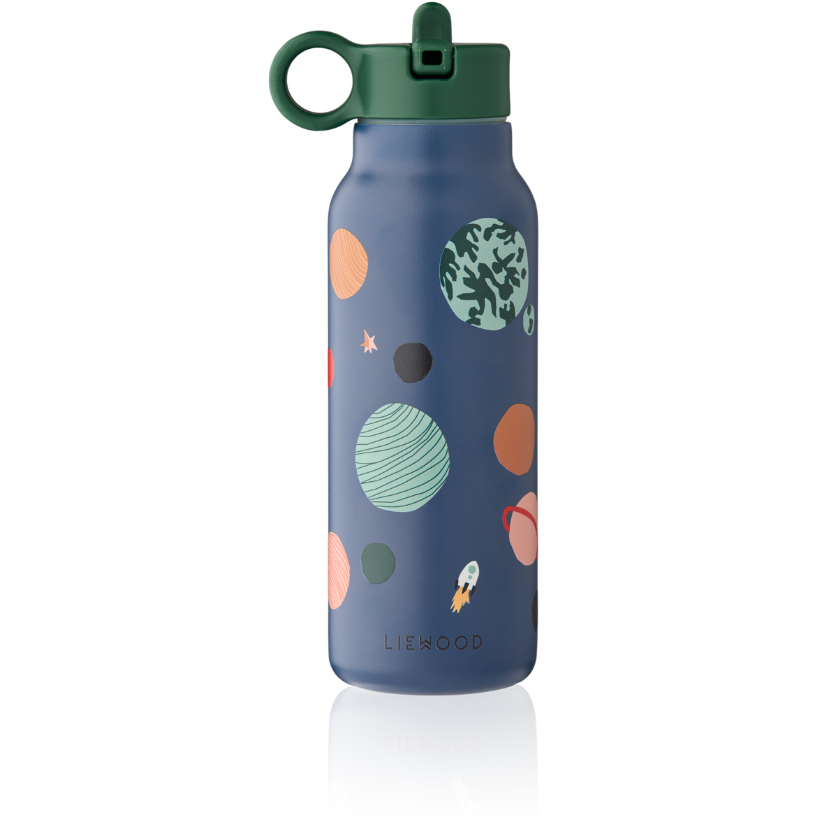 Sticla termoizolanta Falk 350 ml Liewood – Universe/Classic Navy