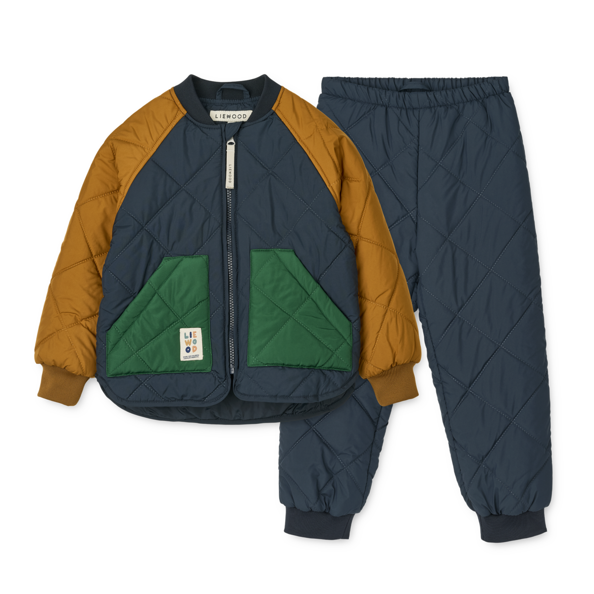 Set termo Zella Liewood – Classic Navy Multi Mix