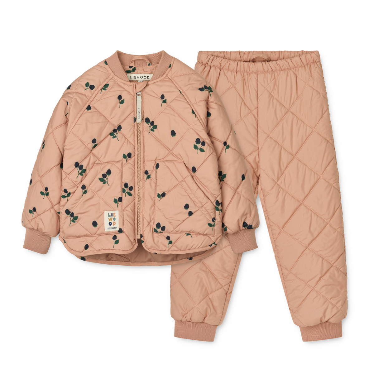 Set termo Zella Liewood – Berry/Pale Tuscany/ Embroidery