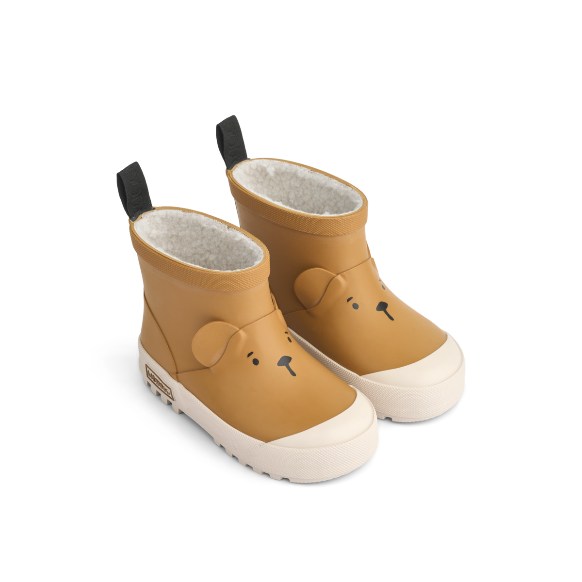 Cizme de ploaie termo din cauciuc Jesse Bear Liewood – Golden Caramel