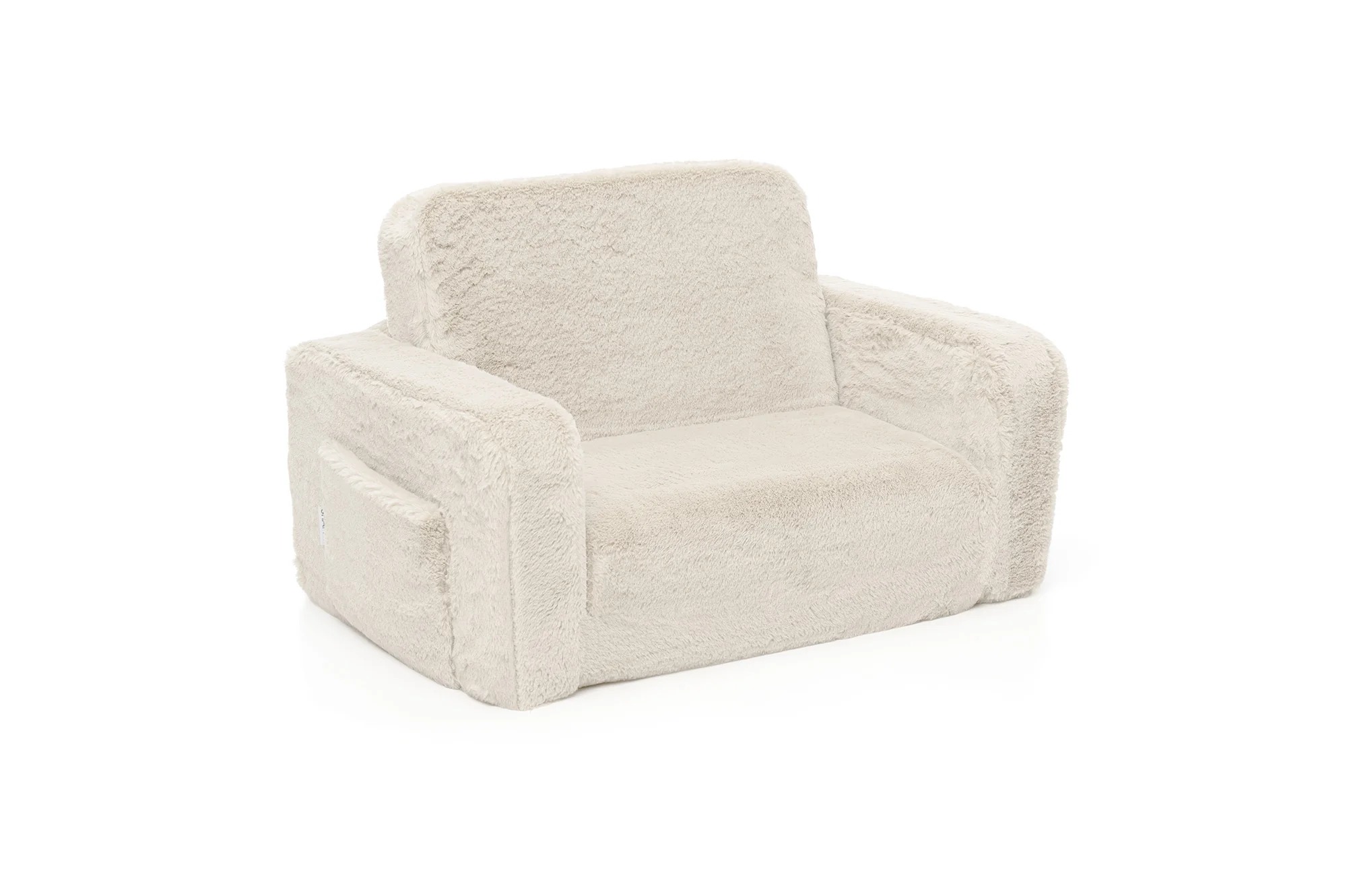 Fotoliu extensibil pentru copii Shappy Lumi Bunny – Cream