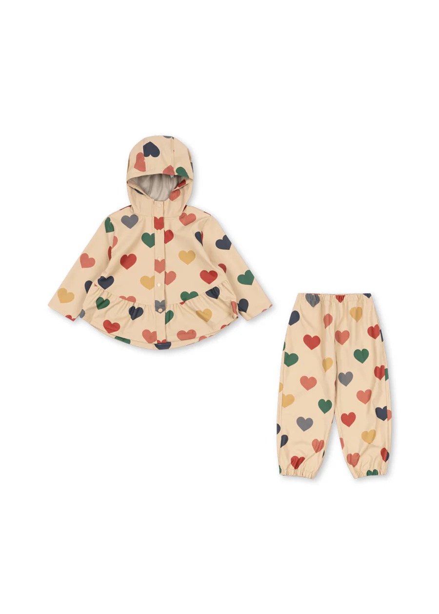 Set haine de ploaie impermeabile Faire Konges Slojd – Bon Coeur Colore
