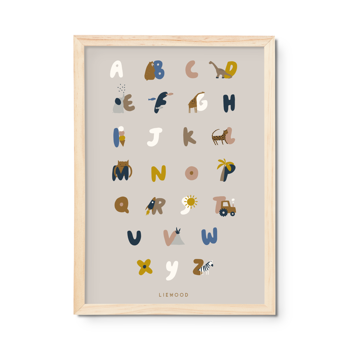 Poster Beverly Liewood – Alphabet/Sandy