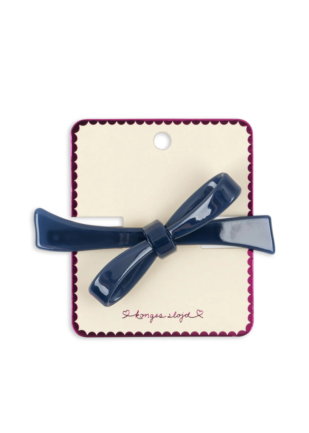 Clips cu fundita pentru par Belma Konges Slojd – Ensign Blue